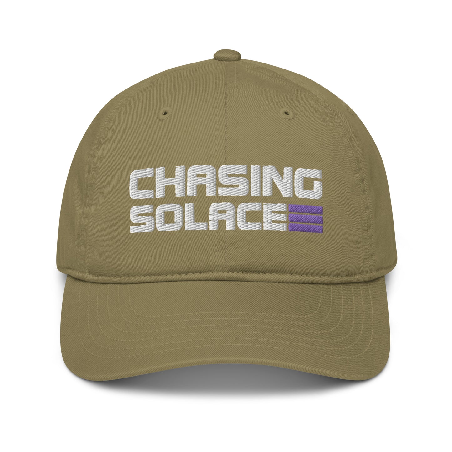 Chasing Solace (organic peaked cap)